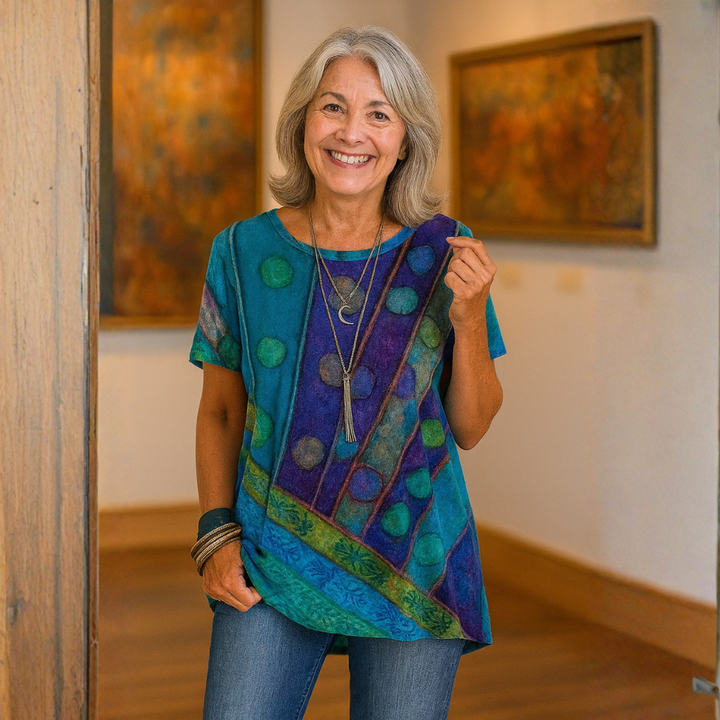 Jael | Elegant Harmony Top
