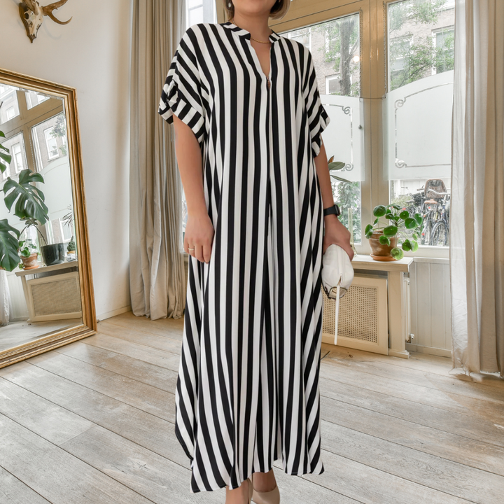 Avianna | Stripe Elegance Dress