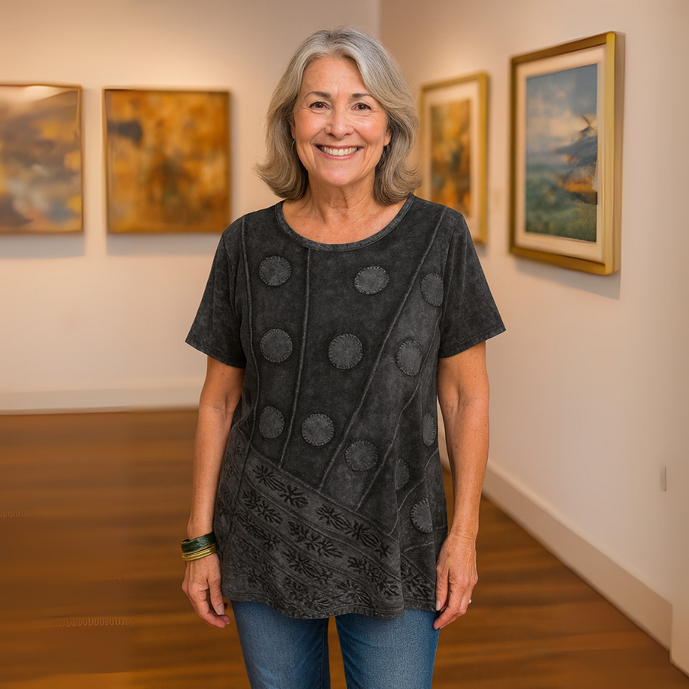 Jael | Elegant Harmony Top