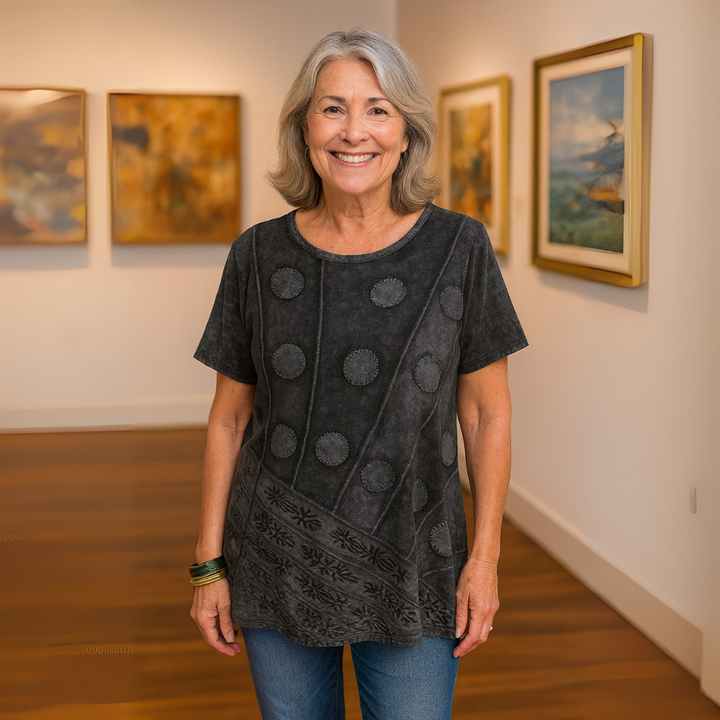 Jael | Elegant Harmony Top