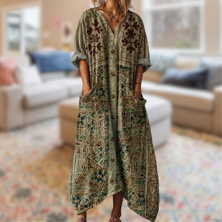 Quilla | Timeless Pattern Dress