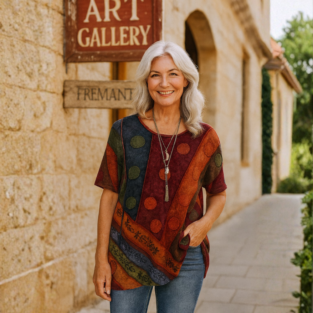 Jael | Elegant Harmony Top