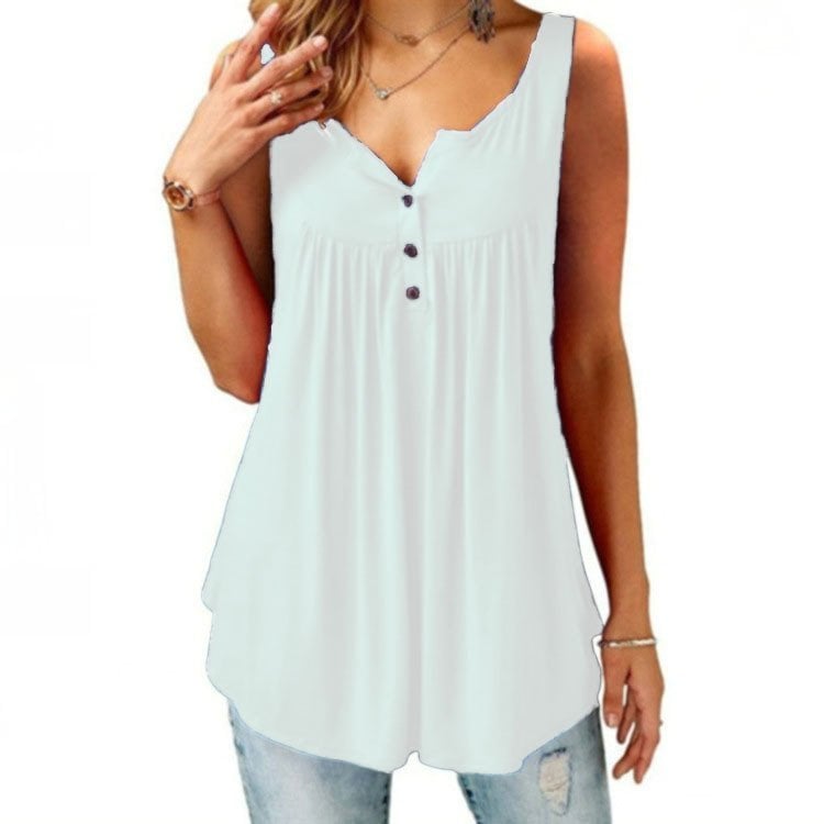 Jilly | Effortless Button Tank