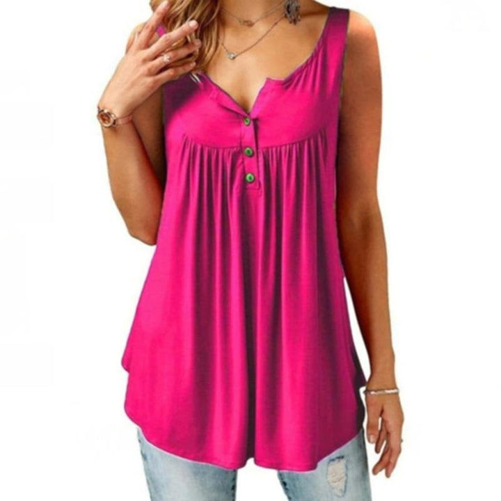 Jilly | Effortless Button Tank