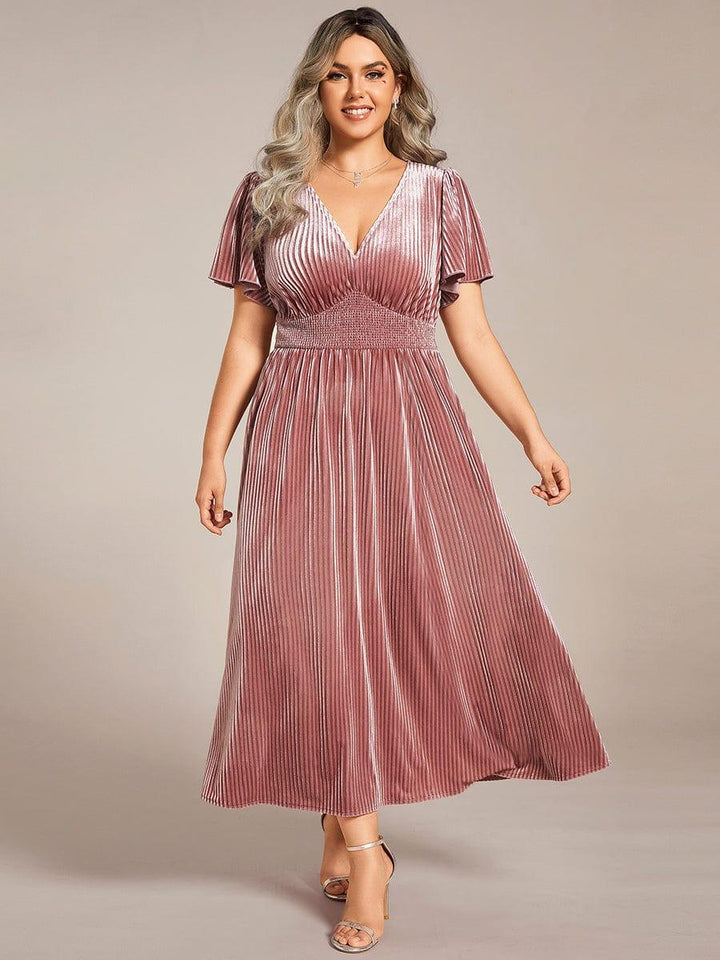 Bettina | Plus Size Velvet Dress