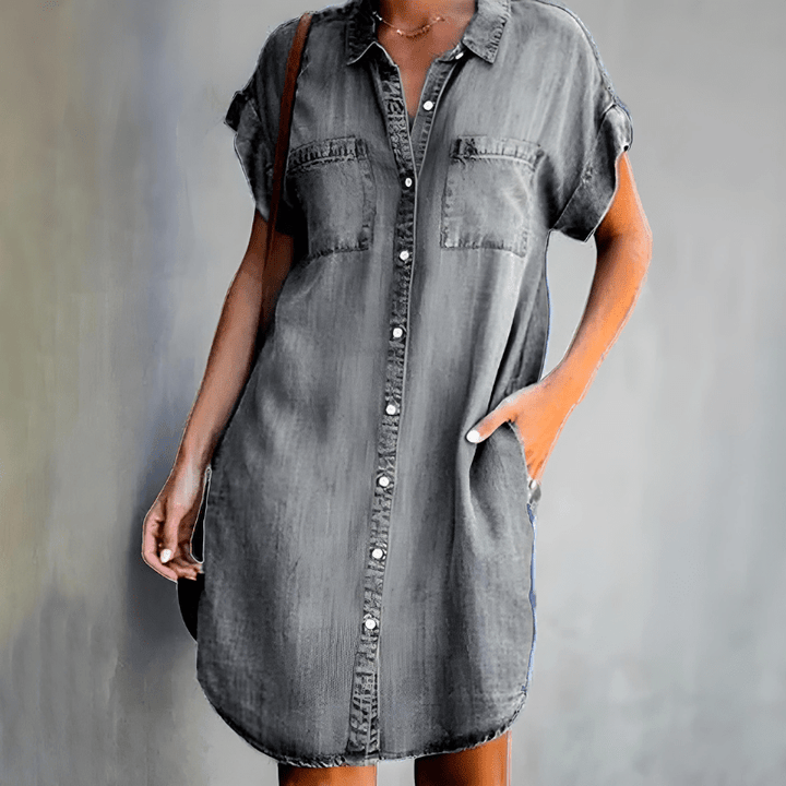 Simona | Elegant Tummy Covering Dress