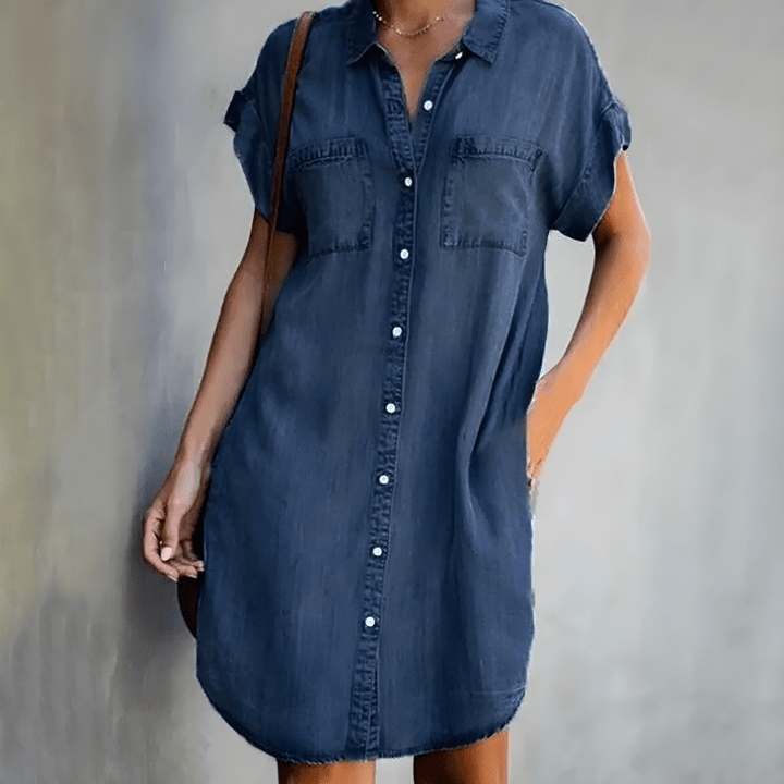 Simona | Elegant Tummy Covering Dress