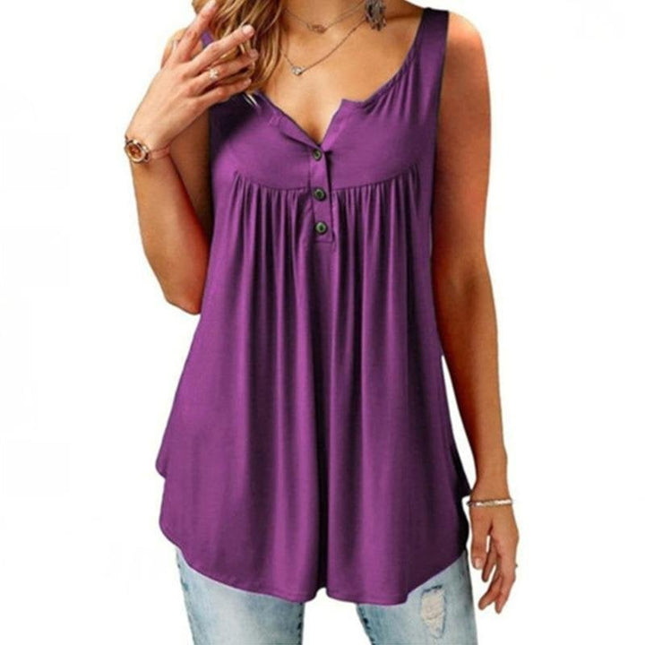 Jilly | Effortless Button Tank