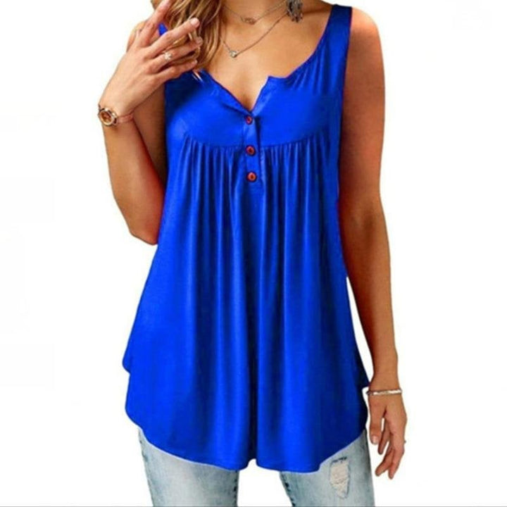Jilly | Effortless Button Tank