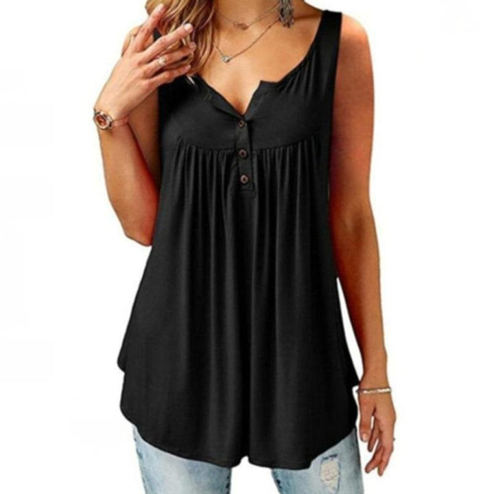 Jilly | Effortless Button Tank