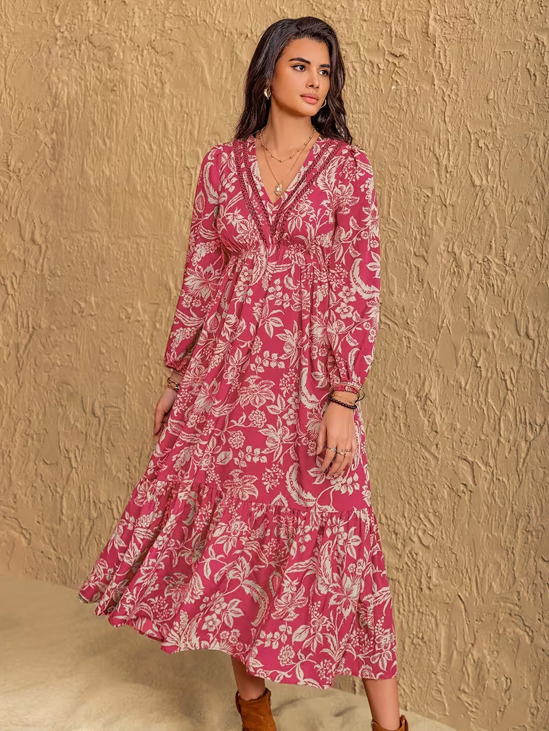 Maxine | Boho Maxi Dress